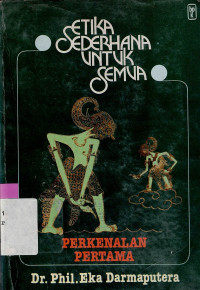Image of ETIKA SEDERHANA UNTUK SEMUA : PERKENALAN PERTAMA