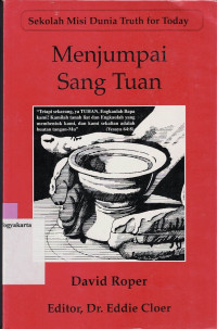 MENJUMPAI SANG TUAN