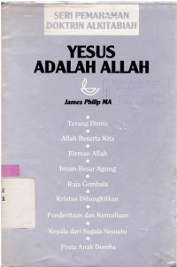 YESUS ADALAH ALLAH