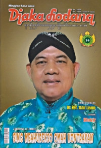 DJAKA LODANG : MINGGON BASA JAWA